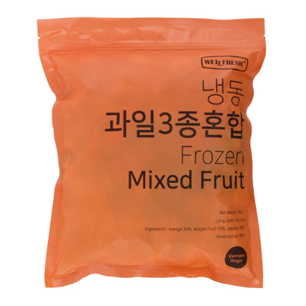 (대정)냉동_과일3종 혼합 1kg