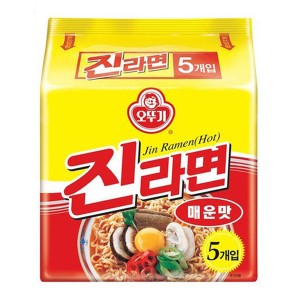 (오뚜기)진라면매운맛멀티팩_120g*5ea*8pk/box