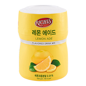 (리치스)레몬에이드파우더_550g