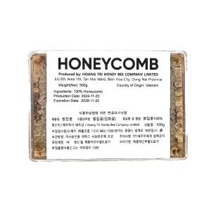 벌집꿀(허니콤,베트남산)_500G*36PK/BOX
